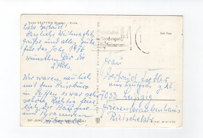 Ansichtskarte Seiffen / Erzgebirge / Kirche