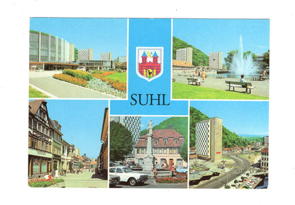 Ansichtskarte Suhl / Stadthalle der Freundschaft +++