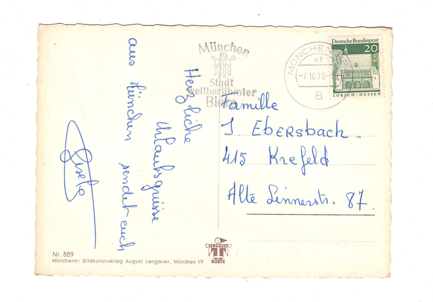 Ansichtskarte Gruß aus München / G1-52