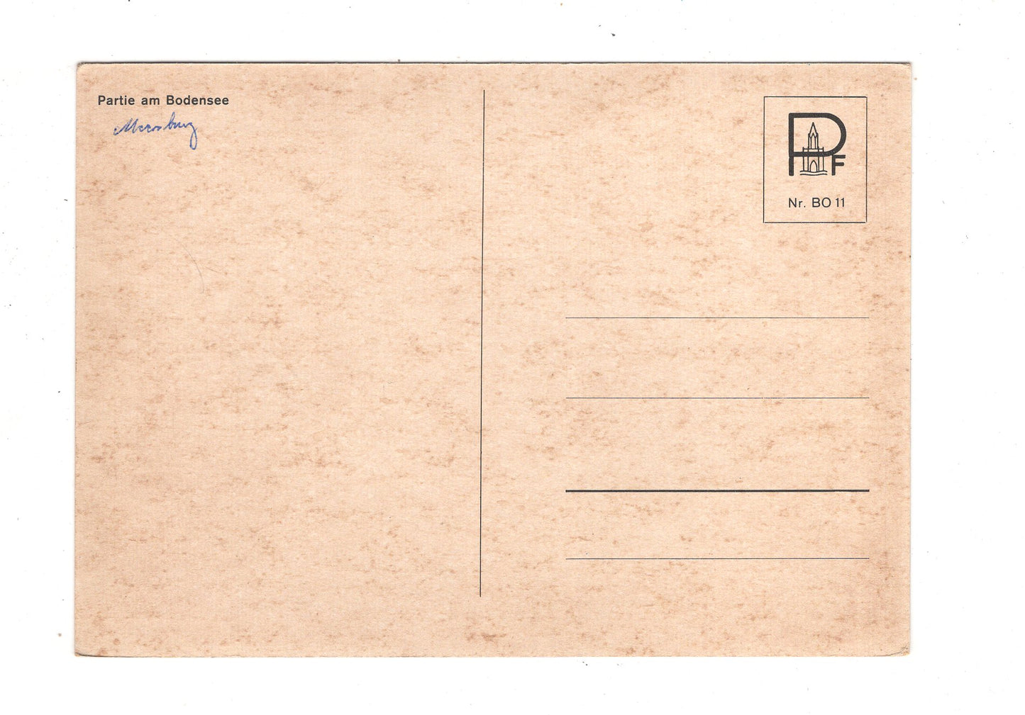 Ansichtskarte Partie am Bodensee / K1-52