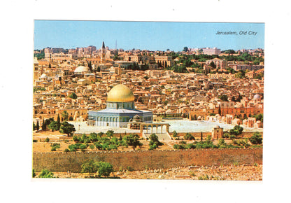 Ansichtskarte Old City / Jerusalem / Israel