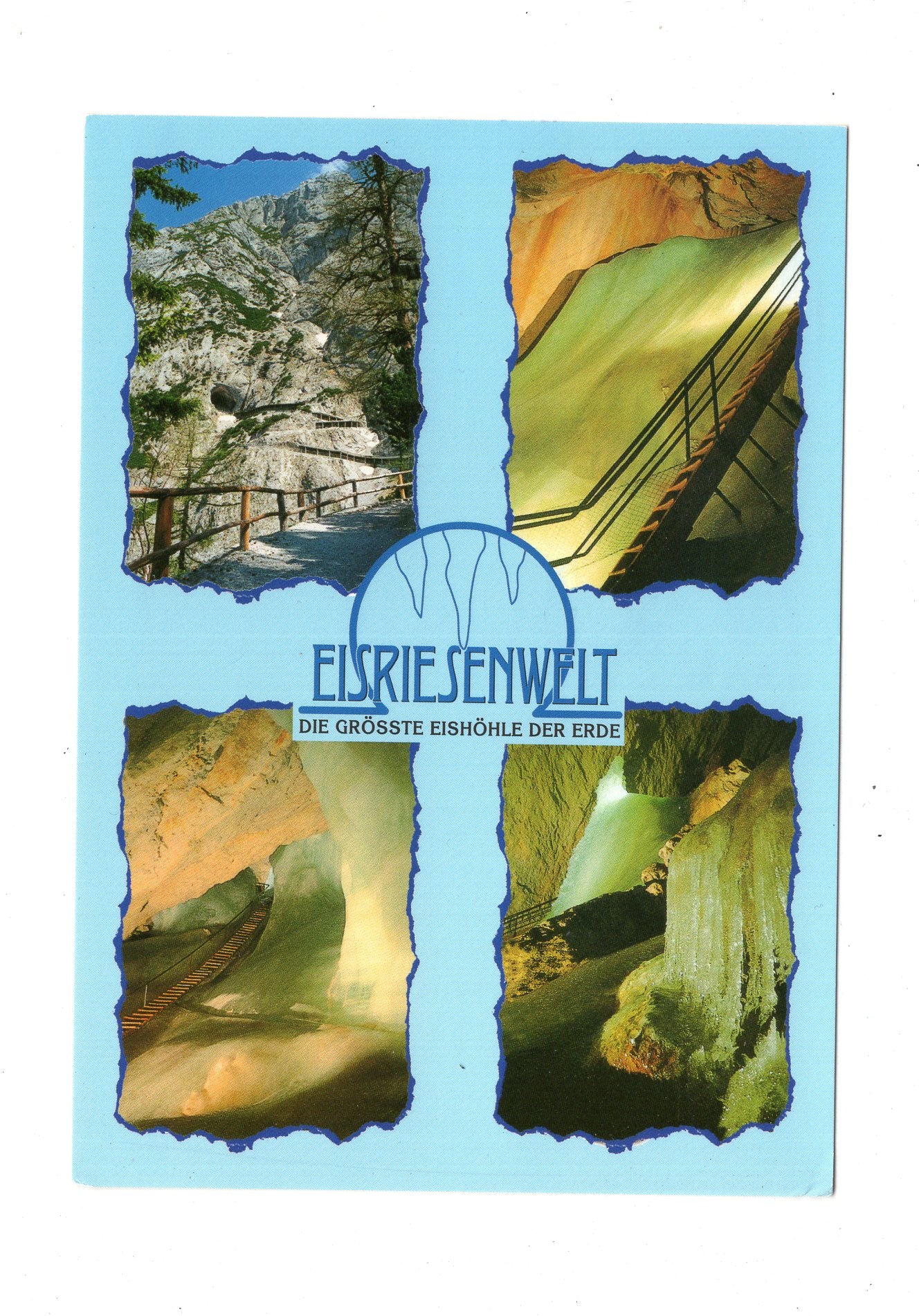 Ansichtskarte Eisriesenwelt bei Werfen / Österreich