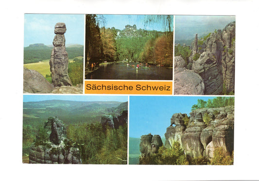 Ansichtskarte Sächsische Schweiz / Barbarine +++