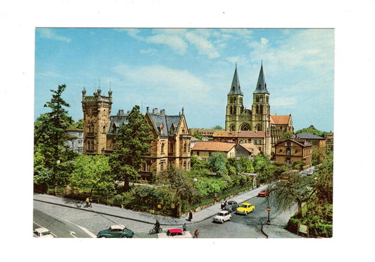 Ansichtskarte Landau / Pfalz / Schlösschen und Marienkirche / H1-65