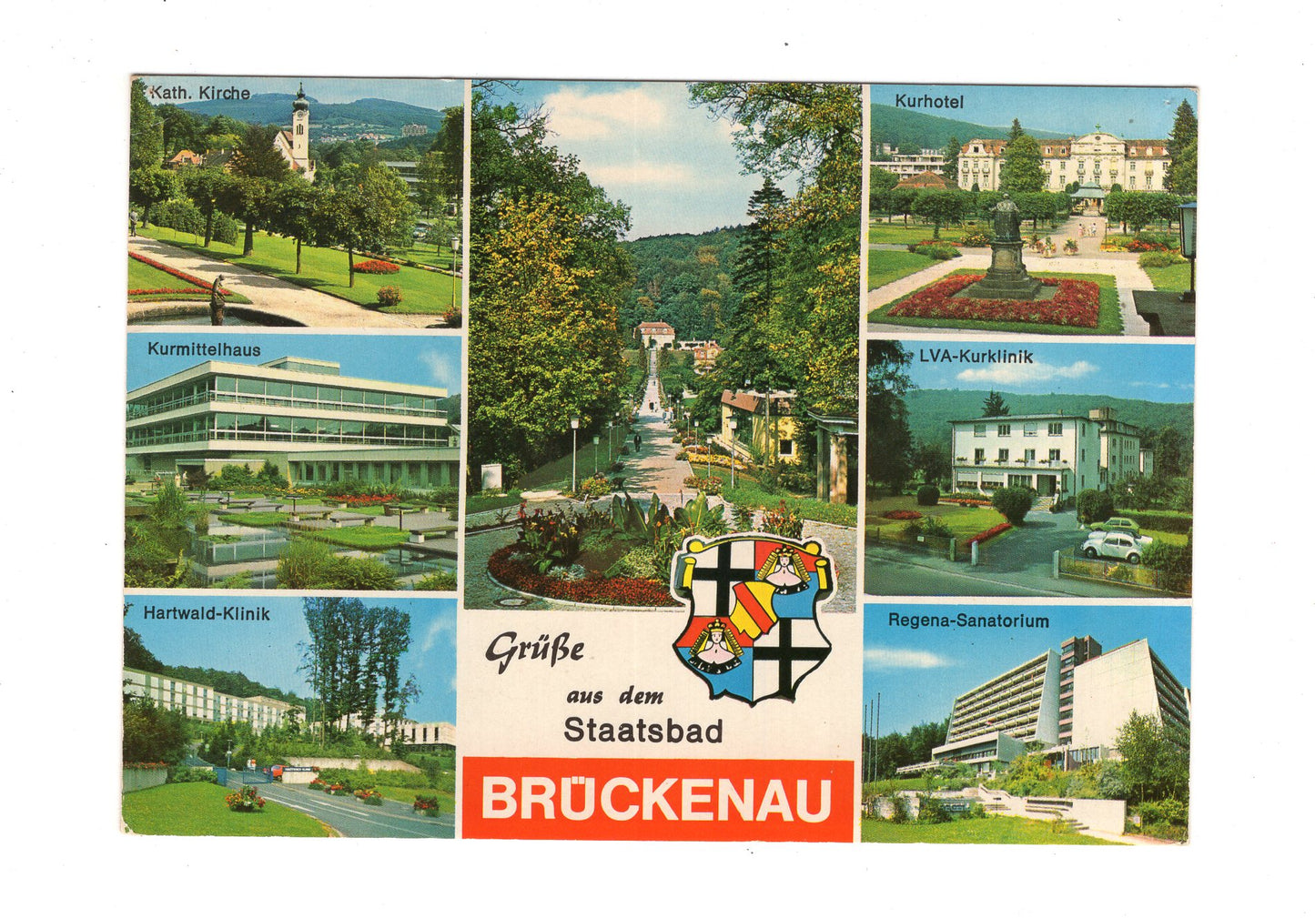 Ansichtskarte Bad Brückenau / Kurmittelhaus +++