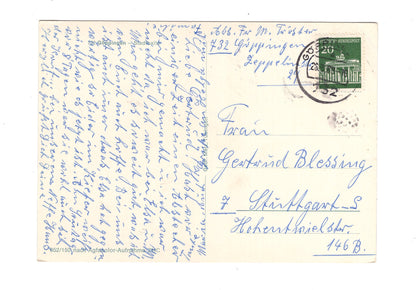 Ansichtskarte Göppingen / Stadthalle