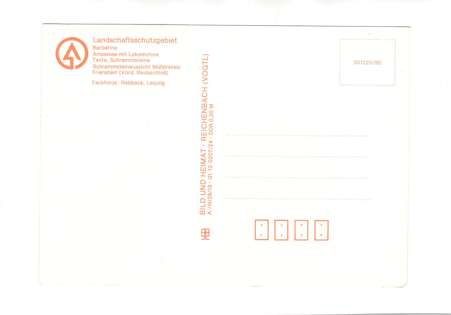 Ansichtskarte Sächsische Schweiz / Barbarine +++