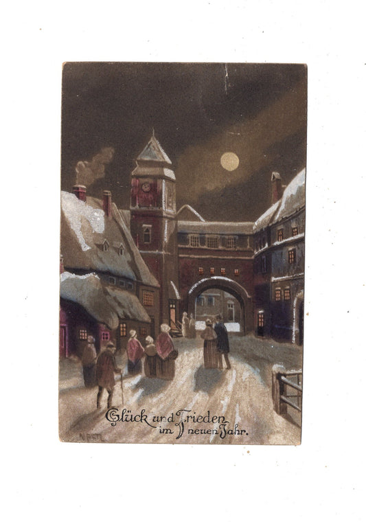 Ansichtskarte Feiertage / Frohes neues Jahr / L1-51