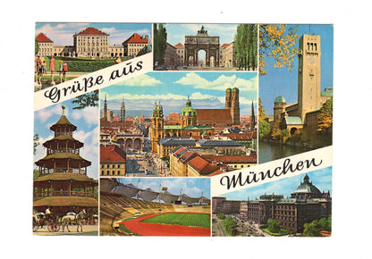 Ansichtskarte Grüße aus München / G1-52