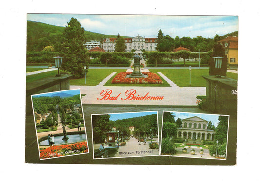 Ansichtskarte Bad Brückenau / Blick zum Fürstenhof +++