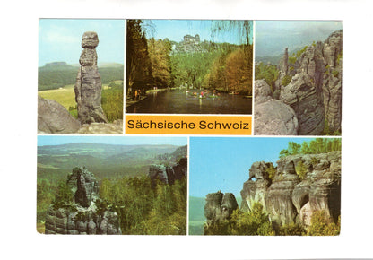 Ansichtskarte Sächsische Schweiz / Barbarine +++