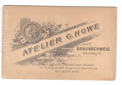 Fotografie Feines Paar - Braunschweig 1890er / CAB X-25