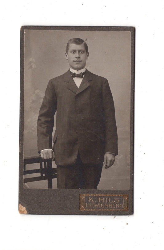 Fotografie Feiner Herr - Ludwigsburg 1900er