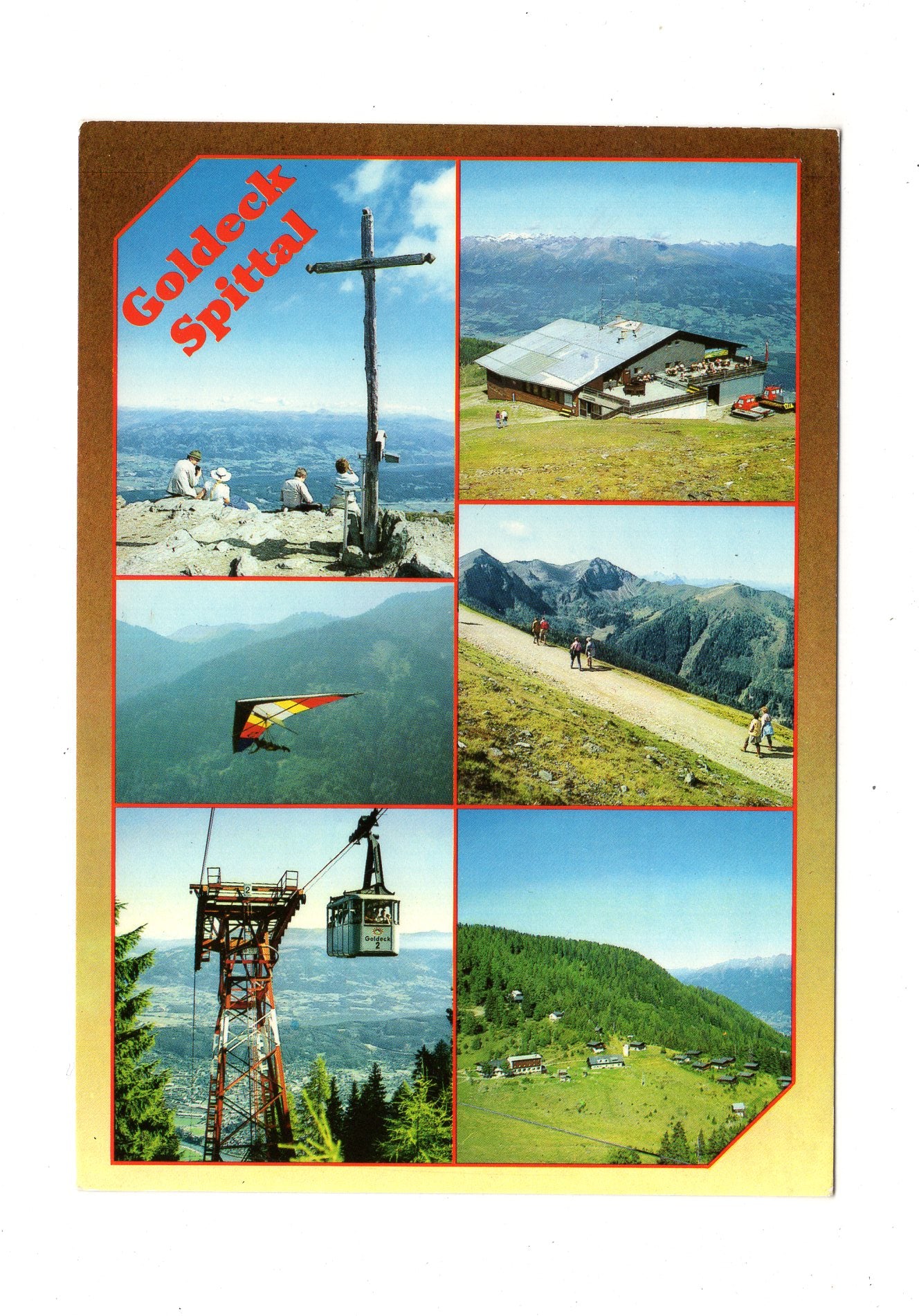 Ansichtskarte Goldeck / Spital / Millstätter See / Kärnten / Österreich