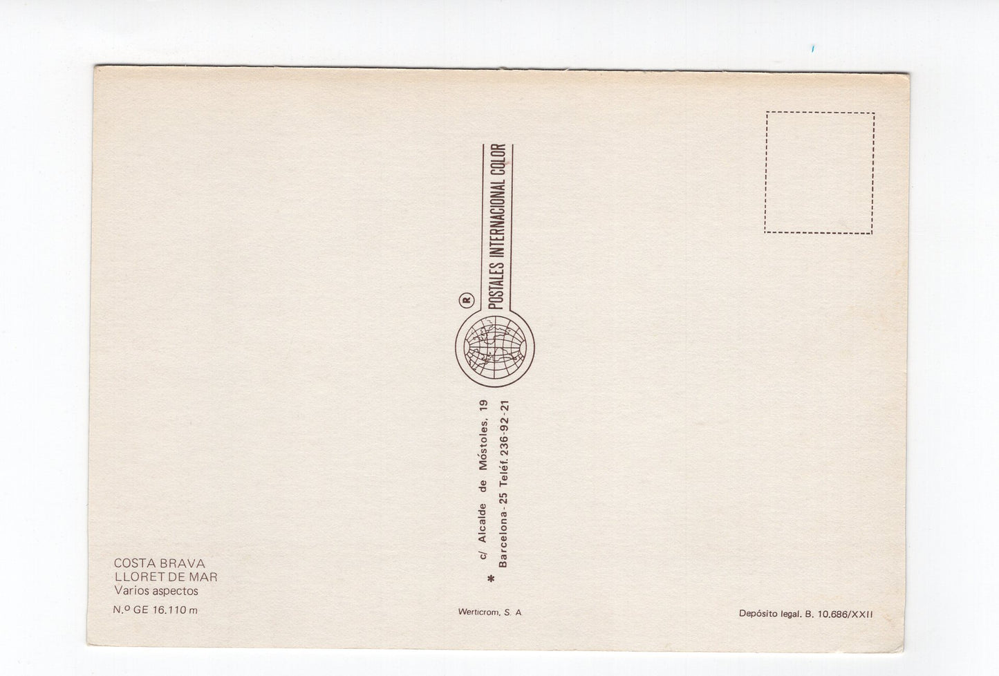 Ansichtskarte Lloret de Mar / Costa Brava / Spanien