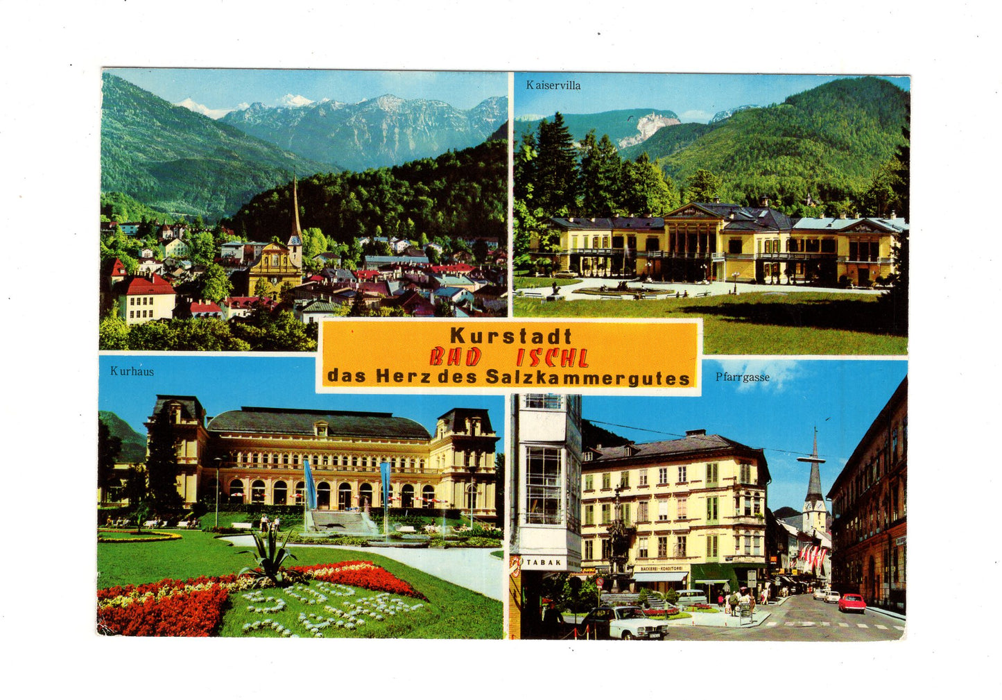 Ansichtskarte Bad Ischl / Salzkammergut / Österreich