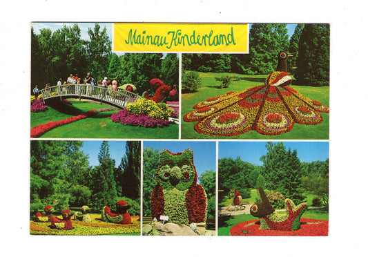 Ansichtskarte Insel Mainau im Bodensee / Kinderland / K1-52