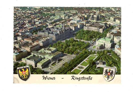 Ansichtskarte Wien / Wiener Ringstraße / Österreich
