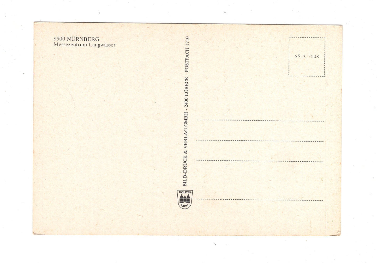 Ansichtskarte Nürnberg / Messezentrum Langwasser / I1-63