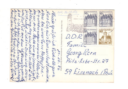 Ansichtskarte Darmstadt / Hauptbahnhof +++ / J1-59