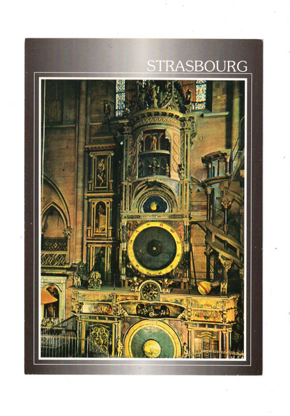 Ansichtskarte Strabourg Straßburg / L´Horloge astronomique / Frankreich