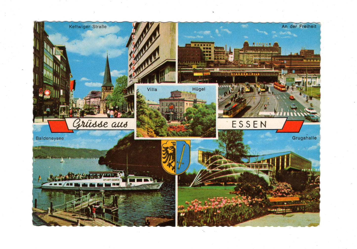 Ansichtskarte Grüße aus Essen / I1-63