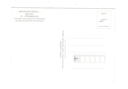 Ansichtskarte Strabourg Straßburg / L´Horloge astronomique / Frankreich