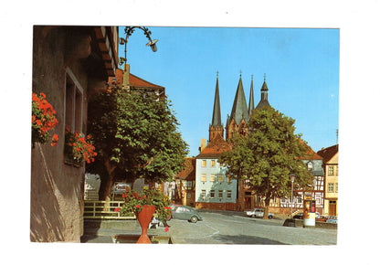 Ansichtskarte Gelnhausen / Am Obermarkt / H1-65