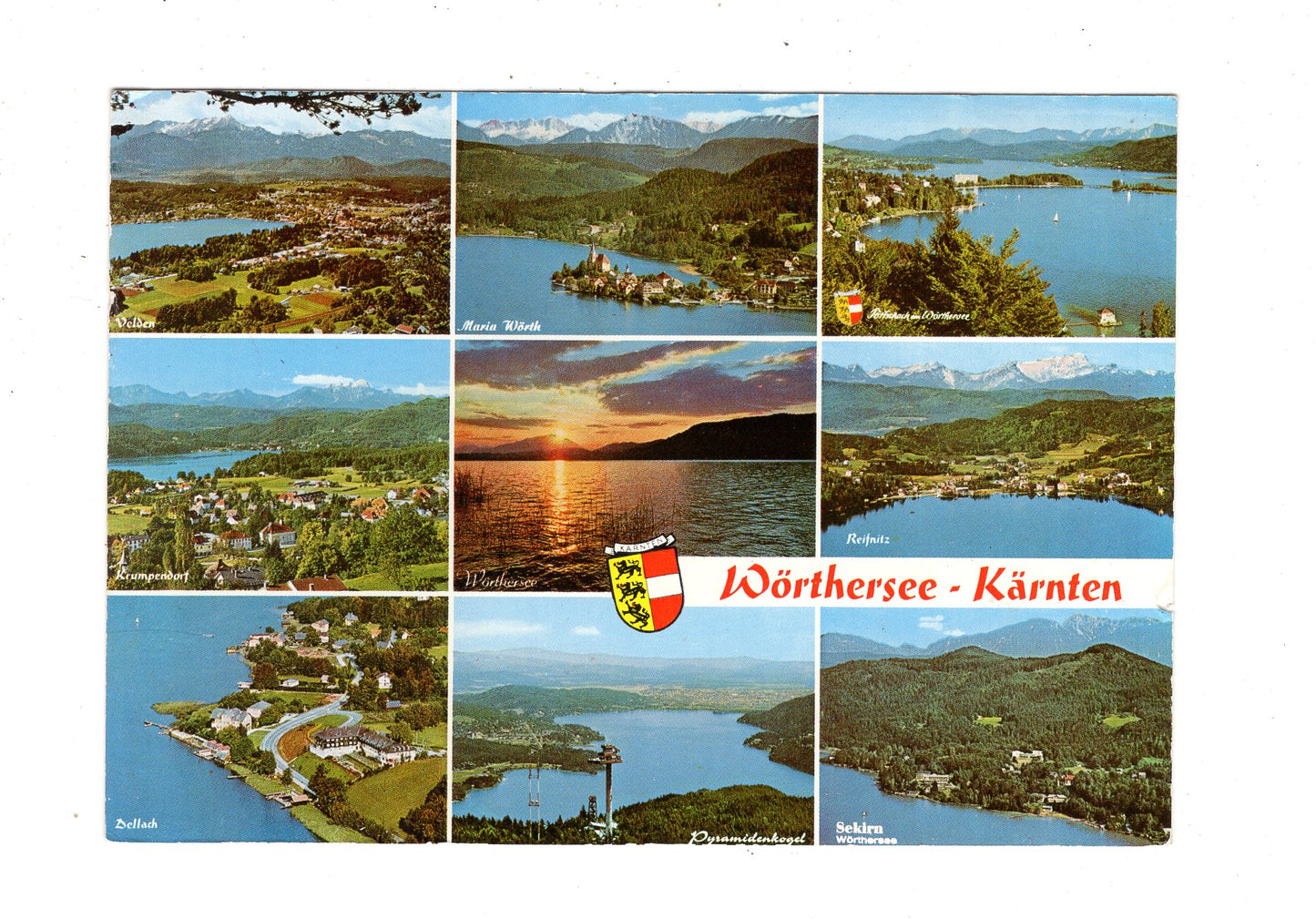 Ansichtskarte Wörthersee / Kärnten / Österreich