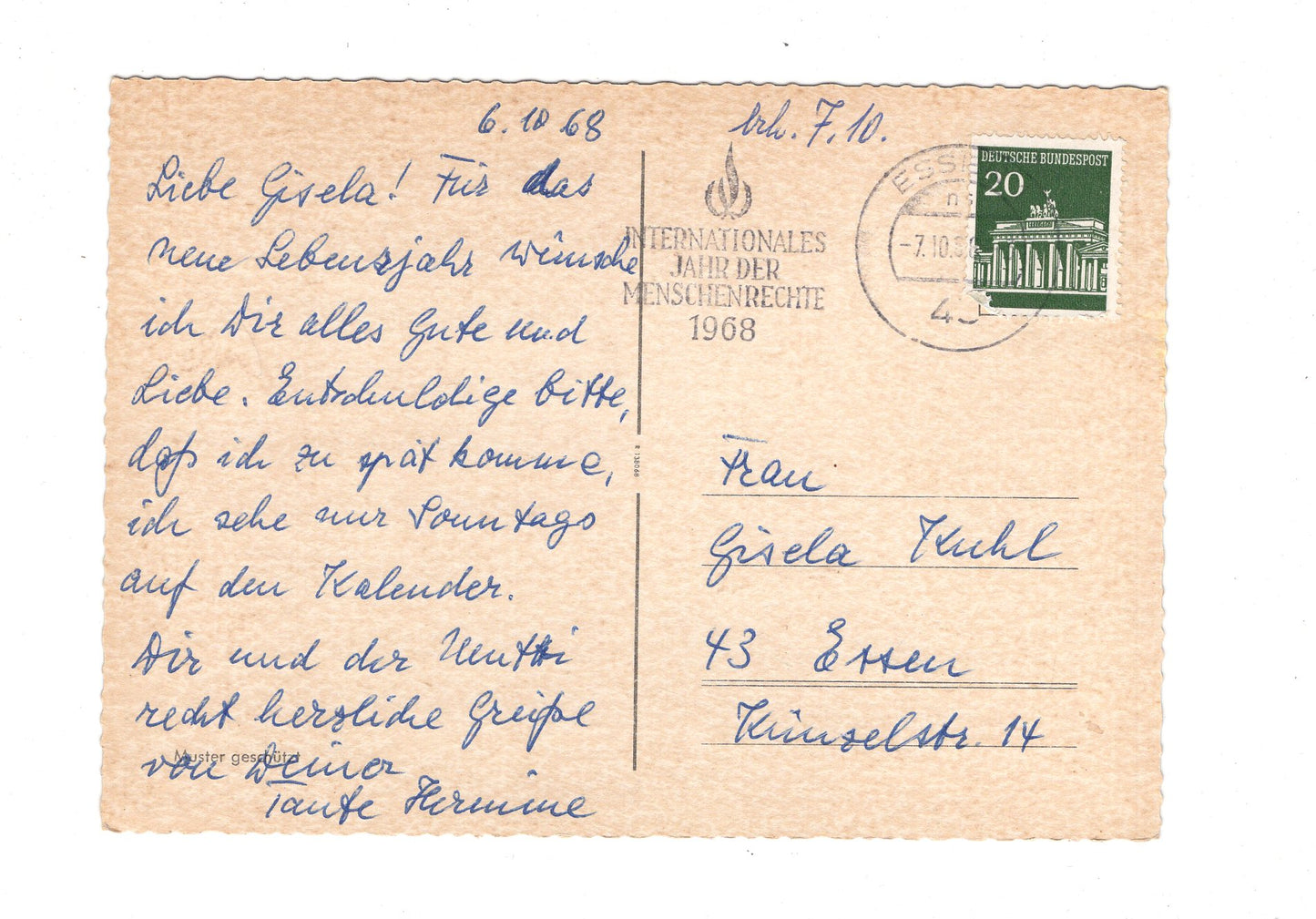 Ansichtskarte Grüße aus Essen / I1-63