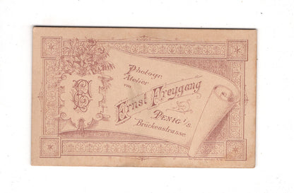 Fotografie Feiner Junge - Penig 1880er / CDV D1-18