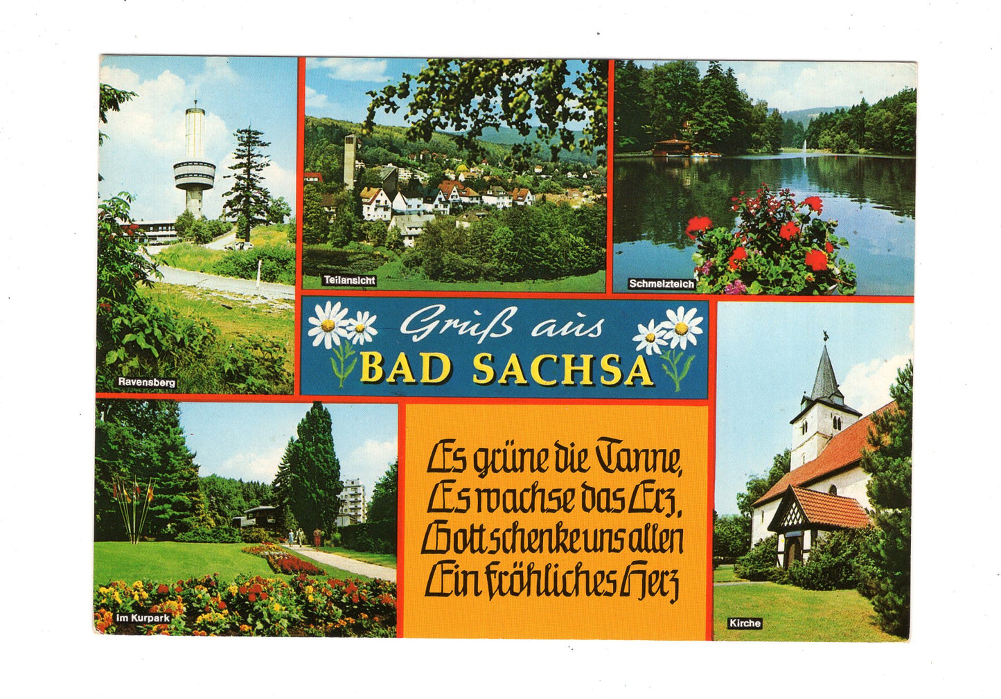 Ansichtskarte Bad Sachsa im Südharz