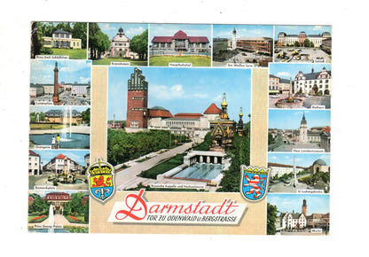 Ansichtskarte Darmstadt / Russische Kapelle und Hochzeitsturm +++ / J1-59