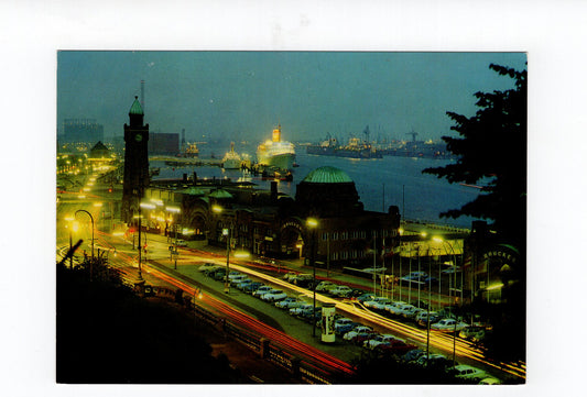 Ansichtskarte Hamburg / St. Pauli Landungsbrücken