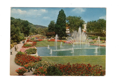 Ansichtskarte Bad Kissingen / Rosengarten