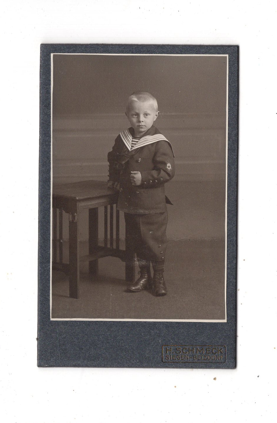 Fotografie Niedlicher kleiner Junge - Siegen / Betzdorf 1900er