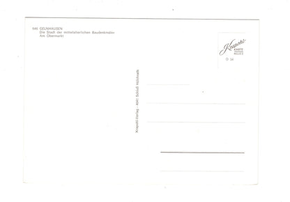 Ansichtskarte Gelnhausen / Am Obermarkt / H1-65