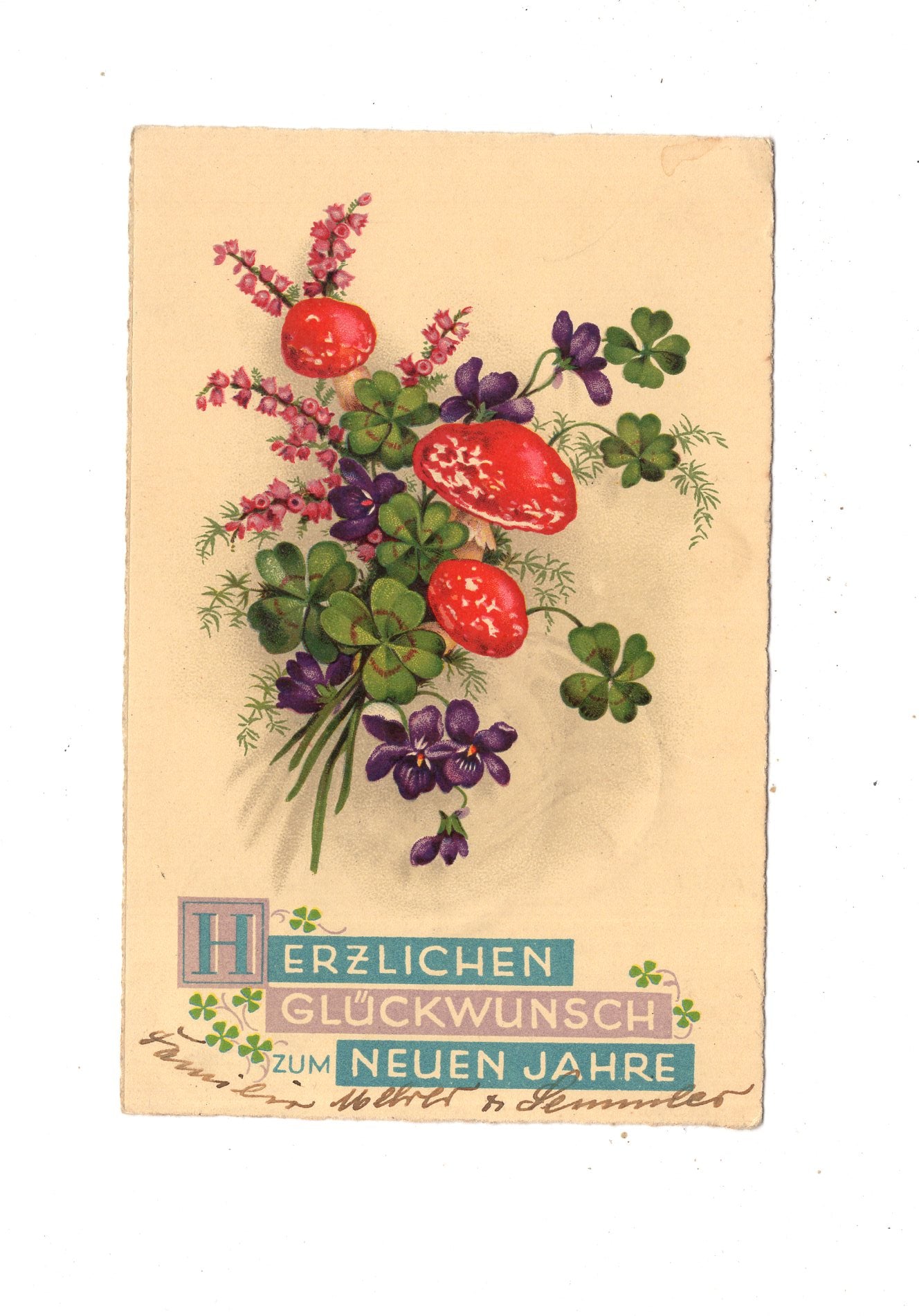 Ansichtskarte Feiertage / Frohes neues Jahr / L1-51