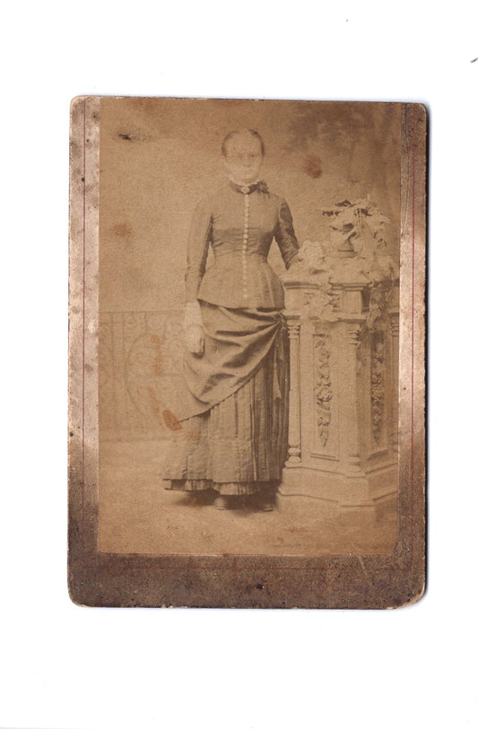 Fotografie Feine Dame - Mähr. Schönberg 1870er