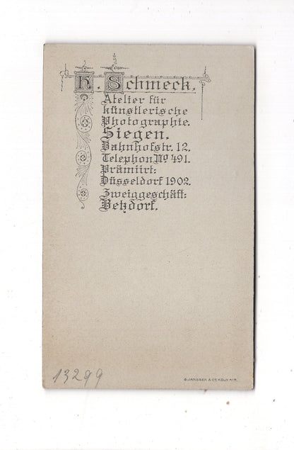 Fotografie Niedlicher kleiner Junge - Siegen / Betzdorf 1900er