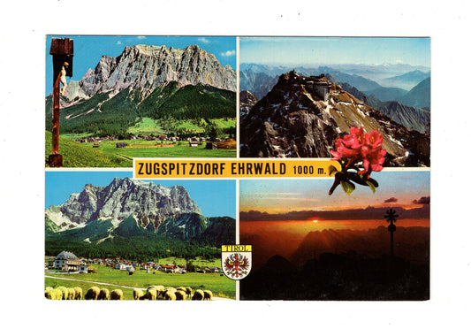 Ansichtskarte Zugspitzdorf Ehrwald / Tirol / Österreich