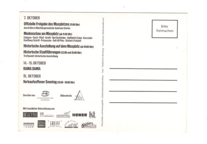 Ansichtskarte Bamberg / 30 Jahre Fußgängerzone