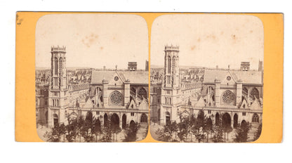 Fotografie / Stereofotografie Paris / Eglise Saint Germain l'Auxerrois / CAB V-23