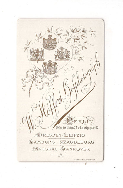 Fotografie Feines Paar - Berlin / Dresden / Leipzig +++ um 1890