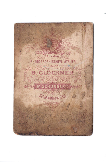 Fotografie Feine Dame - Mähr. Schönberg 1870er