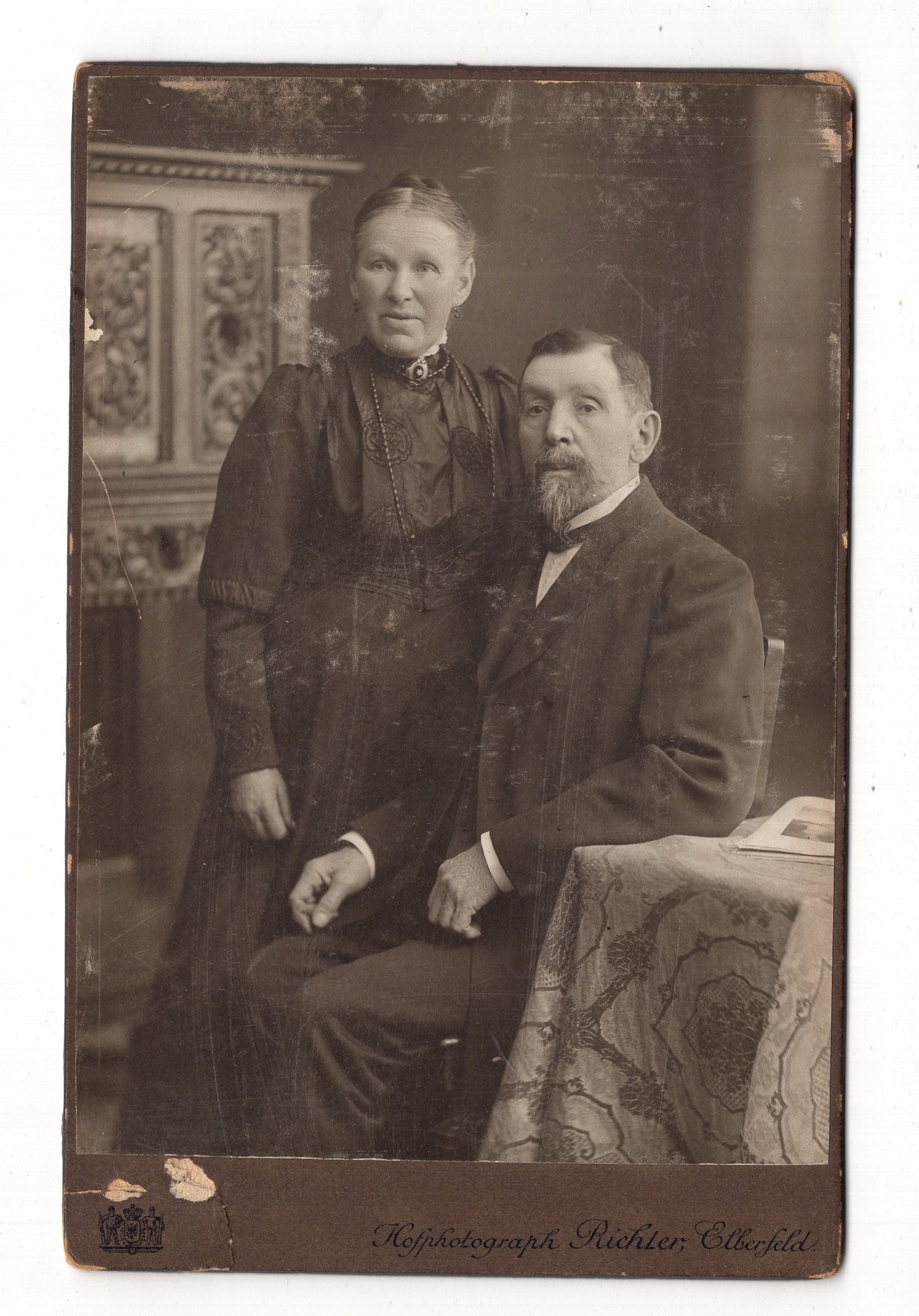 Fotografie Feines Paar - Elberfeld 1910