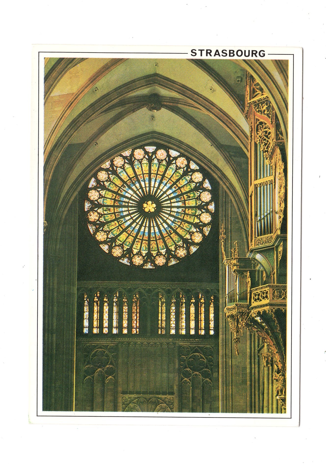 Ansichtskarte Strabourg Straßburg / La Cathedrale / Frankreich