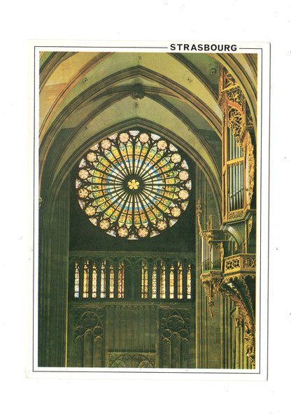 Ansichtskarte Strabourg Straßburg / La Cathedrale / Frankreich