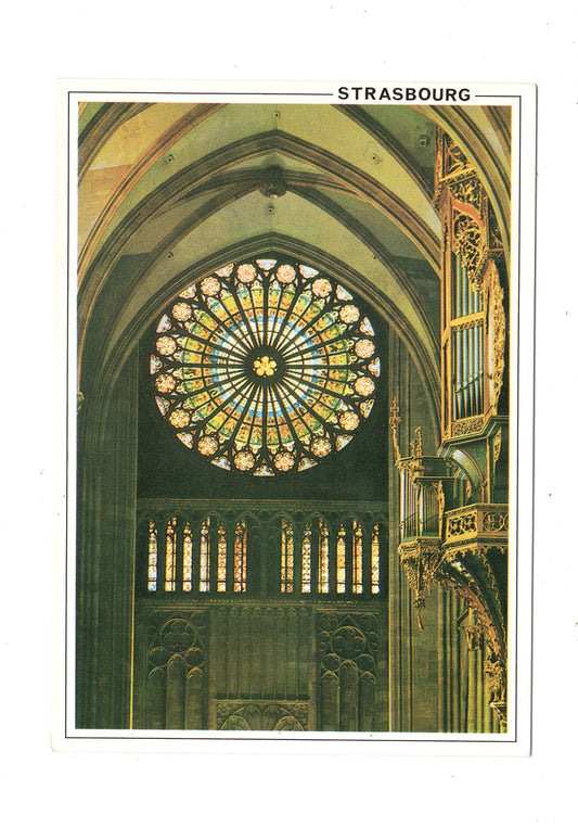 Ansichtskarte Strabourg Straßburg / La Cathedrale / Frankreich