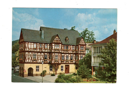 Ansichtskarte Bad Nassau / Lahn / Rathaus